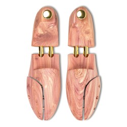 Pack with shoe trees and 3 hangers in cedar wood | Skolyx