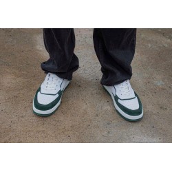 Skolyx Premium court sneaker white and dark green | Skolyx