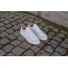 Skolyx Premium court sneaker white and light gray | Skolyx