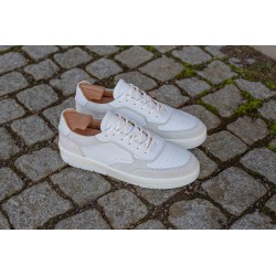 Skolyx Premium court sneaker white and light gray | Skolyx