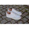 Skolyx Premium court sneaker white and light gray | Skolyx