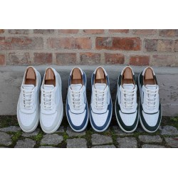 Skolyx Premium court sneaker white and light gray | Skolyx