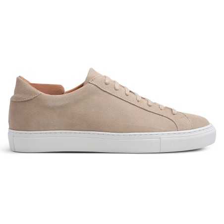 Skolyx Premium sneaker in sand suede | Skolyx