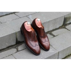 Wingtip dark brown läst 915