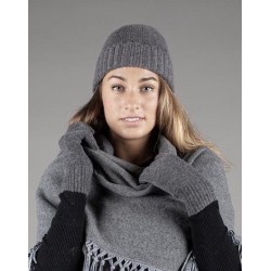 Cashmere blend beanie and cashmere blend scarf package | Skolyx