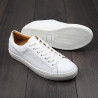 Skolyx Premium sneaker in white leather UK7 / EU41 - Seconds