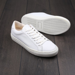 Skolyx Premium sneaker in white leather UK5 / EU39 - Seconds