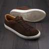 Skolyx Premium sneaker in dark brown suede UK9 / EU43 - Used