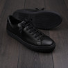 Skolyx Premium sneaker in black leather UK12 / EU46 - Seconds