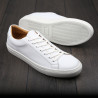 Skolyx Premium sneaker in white leather UK13 / EU47 - Seconds