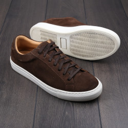 Skolyx Premium sneaker in brown suede UK9 / EU43 - Tried on