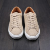 Skolyx Premium sneaker in sand suede UK10 / EU44 - Seconds