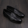 Yanko classic Belgian loafer black deerskin UK 9 / EU 43 - Seconds