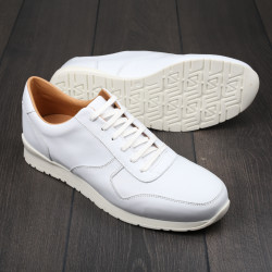 Skolyx Premium trainers in white leather UK10 / EU44 - Seconds