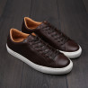 Skolyx Premium sneaker in brown leather UK8 / EU42 - Seconds