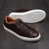 Skolyx Premium sneaker in brown leather UK8 / EU42 - Seconds