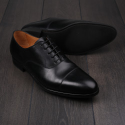 Skolyx black plain cap toe oxford UK10,5 / EU44,5 - Seconds