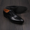 Skolyx black plain cap toe oxford UK8 / EU42 - Seconds