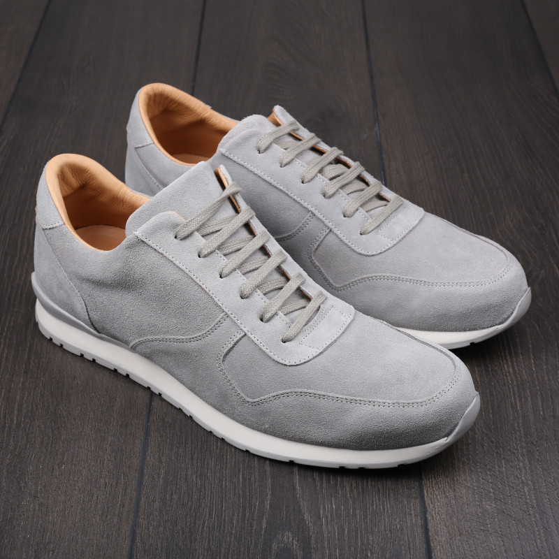 Skolyx Premium trainer in grey suede UK11 / EU45 - Seconds