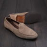 Yanko classic Belgian loafer smoke reverse kudu suede UK7.5 / EU41.5 - Tried on