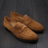 Skolyx Penny Loafer light brown suede UK8 / EU42 - Seconds