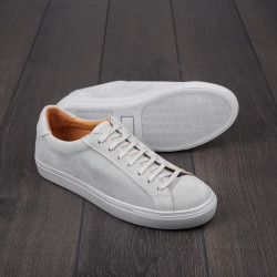 Skolyx Premium sneaker in grey suede, grey sole UK8 / EU42 - Samples