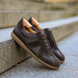 Skolyx Premium GAT sneaker dark brown | Skolyx