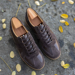 Skolyx Premium GAT sneaker dark brown | Skolyx