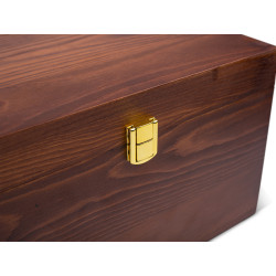 Shoe care valet box walnut | Skolyx