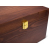 Shoe care valet box walnut | Skolyx