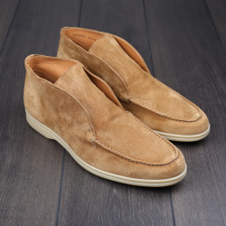 Yanko Traveler Shoes light brown suede UK 11,5 / EU 45,5 - Seconds