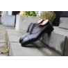 Yanko Brogued balmoral oxford in black