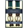 Albert Thurston braces navy and green