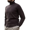 Alan Paine rollneck merino wool dark navy