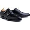 Skolyx dark brown cap toe oxford