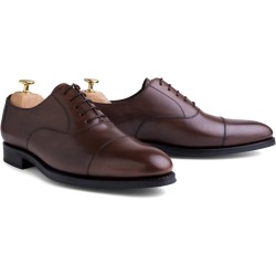 Skolyx dark brown cap toe oxford