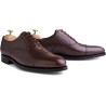 Skolyx dark brown cap toe oxford