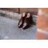 TLB Faux Wingtip Old England Brown