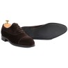 TLB Balmoral oxford in dark brown suede