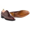 TLB Faux Wingtip Vegano Burgundy