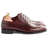 TLB Faux Wingtip Vegano Burgundy