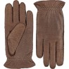 Hestra handmade dress glove cashmere lined peccary cork