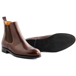 Skolyx dark brown cap toe oxford