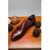 TLB Faux Wingtip Vegano Burgundy