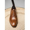 TLB Faux Wingtip Old England Medium Brown