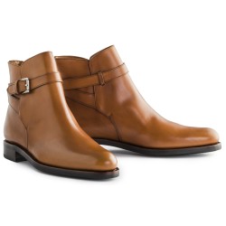 Skolyx light brown Goodyear welted jodhpur, ladies | Skolyx