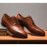 TLB Artista Austerity Brogue Vegano Light Brown