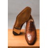 TLB Artista Austerity Brogue Vegano Light Brown