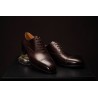 TLB Artista Brogued Cap Oxford Vegano Dark Brown