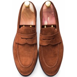 Skolyx Penny Loafer Polo Semsket skinn